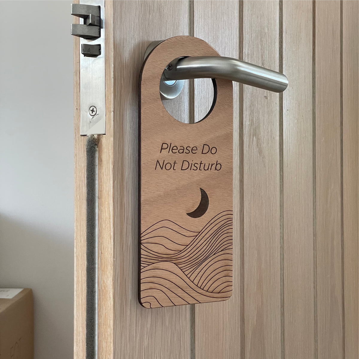 Marine Ply Do Not Disturb Sign from Cut By Beam 